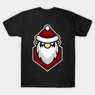 Illustration santa mascot design T-Shirt